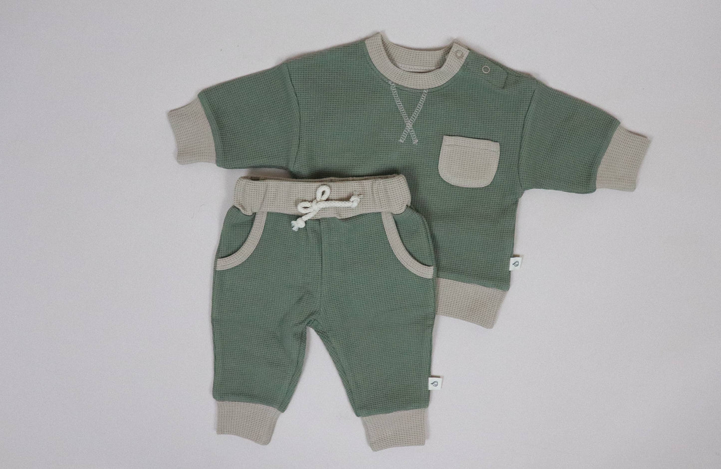 Muted Hunter Set |Baby Toddler Set | Organic Cotton Set