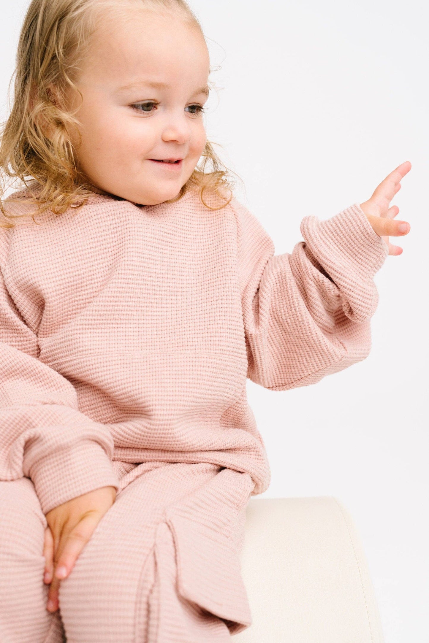 Rosewood Blush Waffle Cargo Set