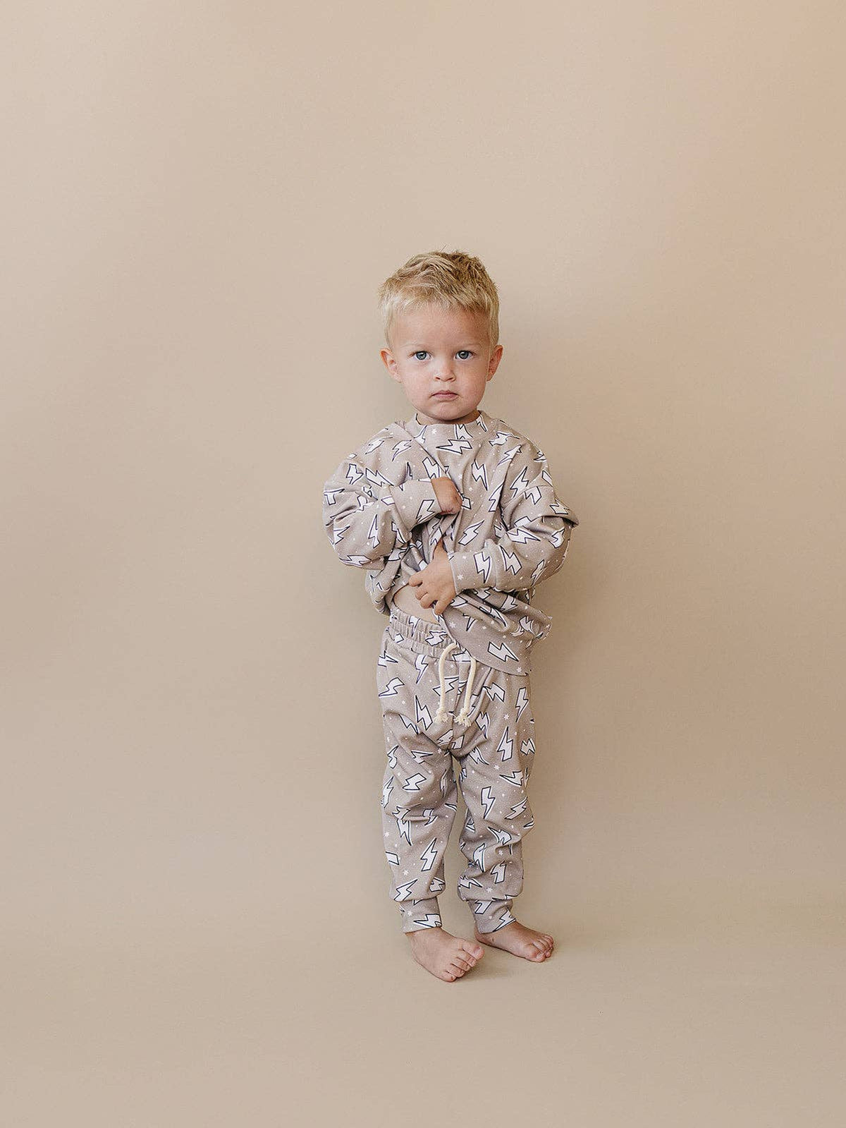 Jogger Set | Latte Bolts